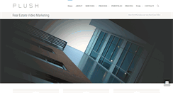 Desktop Screenshot of plushrealestatemedia.com