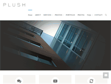 Tablet Screenshot of plushrealestatemedia.com